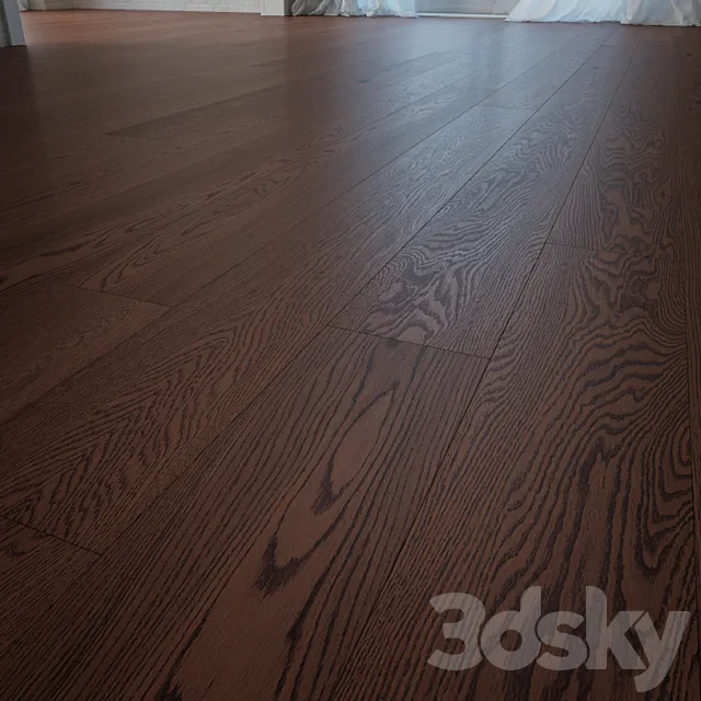 Mahagony Wooden Floor 3DSMax File