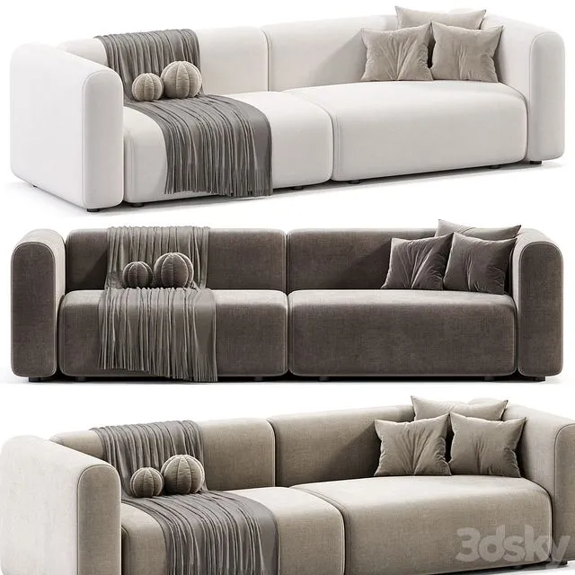 MAHY Sofa By Braid 3dsMax Model