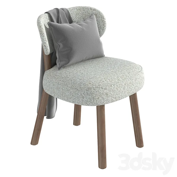 Maiden Home Jane Dining Chair 3DS Max