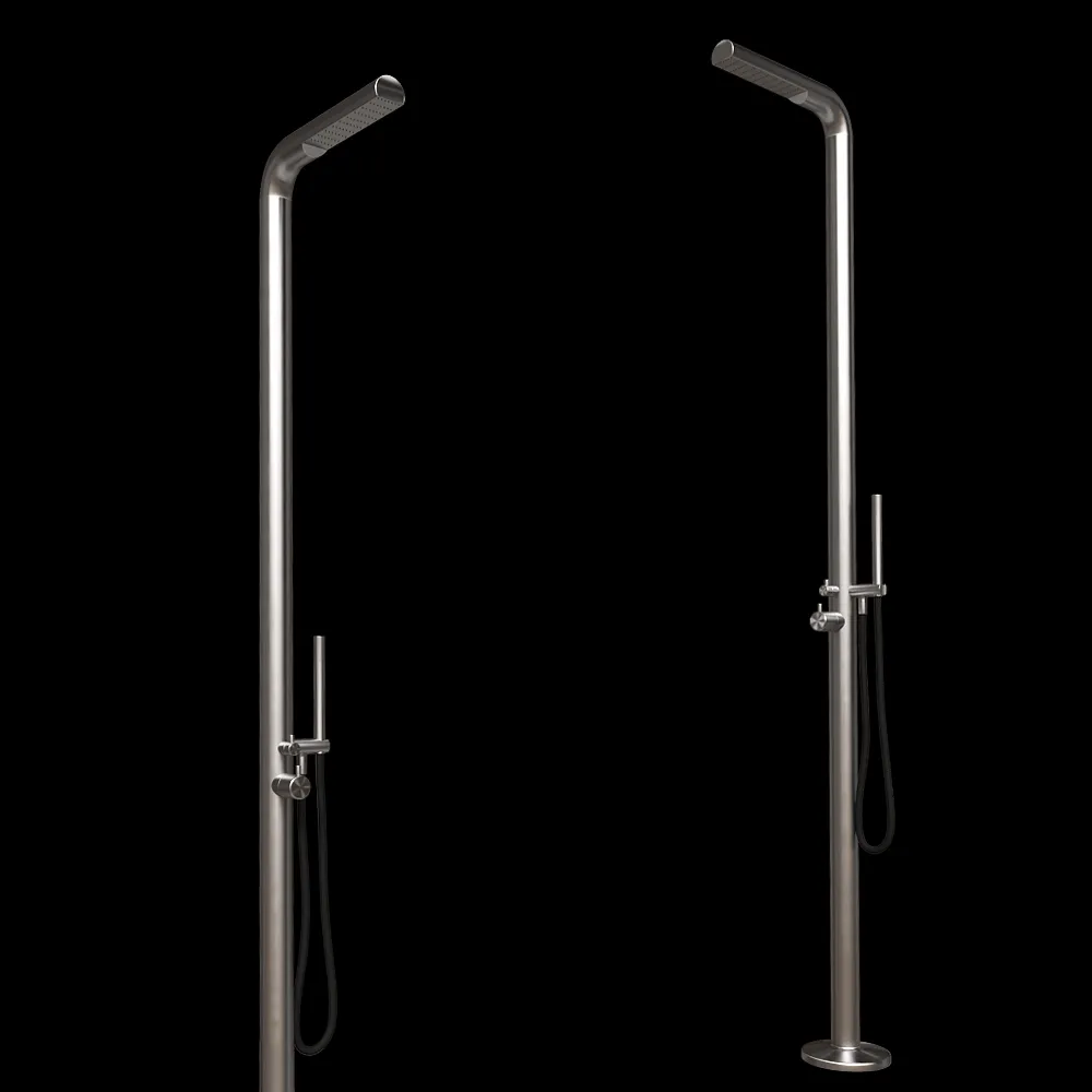 MAIER – Outdoor free standing shower with single-lever mixer 41 515 3ds Max