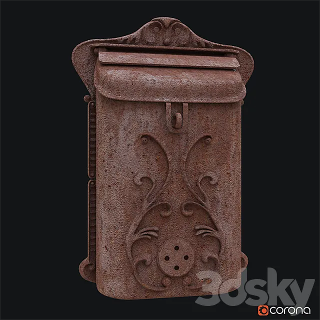 MailBox 3DS Max Model