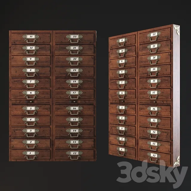 Mailboxes 3DS Max Model