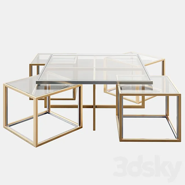 Maison Charles_Coffee Table 3DSMax File