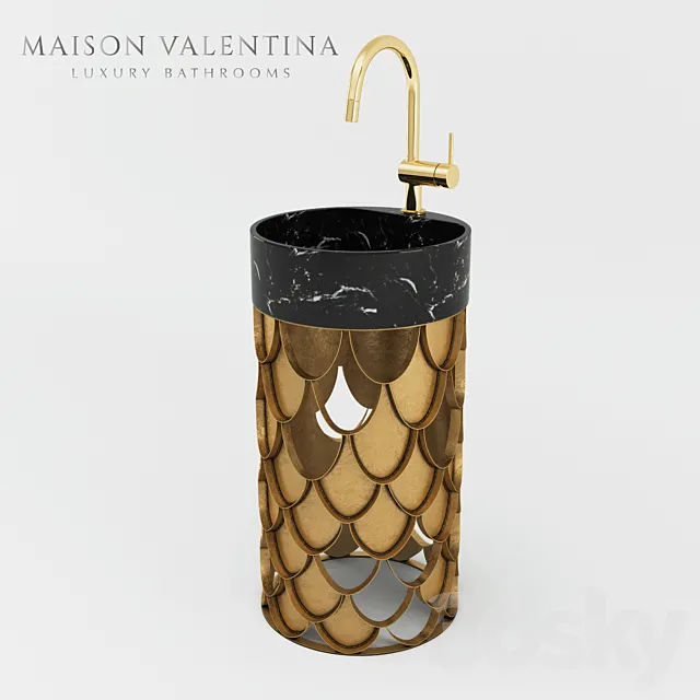 Maison Valentina Koi Freestand 3DS Max Model