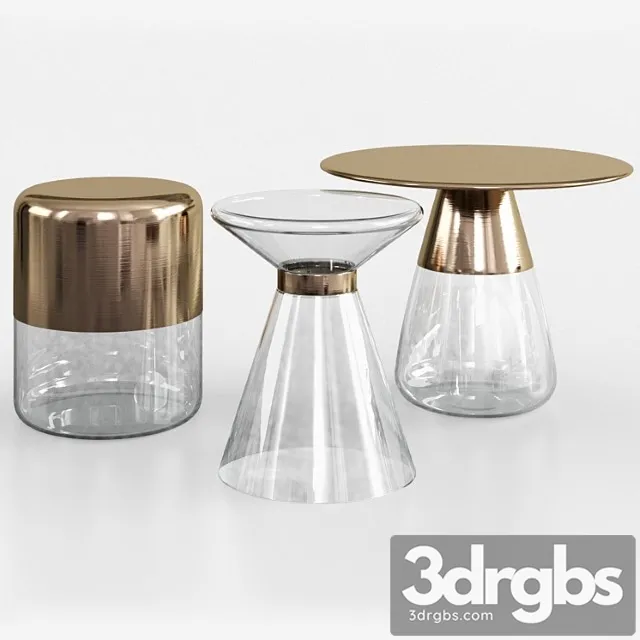 Maisons Du Monde Glass And Gold Metal Side Table 3dsmax Download