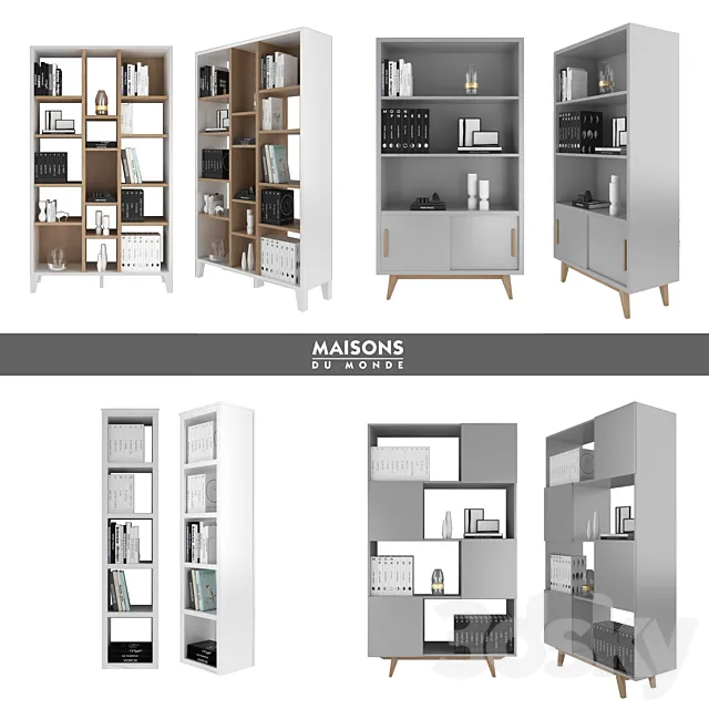 Maisons du Monde | set 8 3DS Max Model