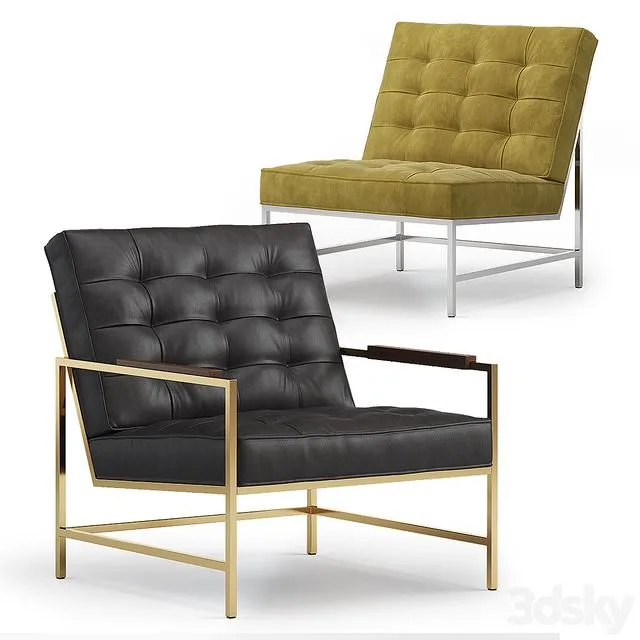 Major Armchair 3dsMax Model