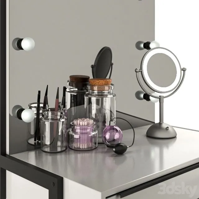 Makeup artist table 3dsMax Model