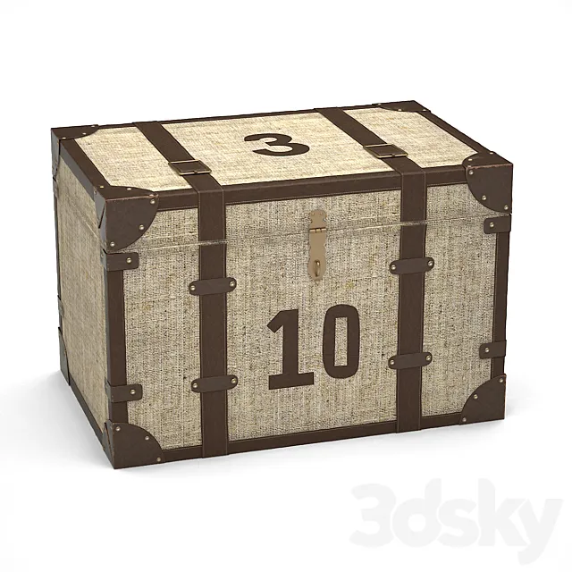 MALE Chest 3ds Max