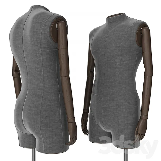 male mannequin 3dsMax Model