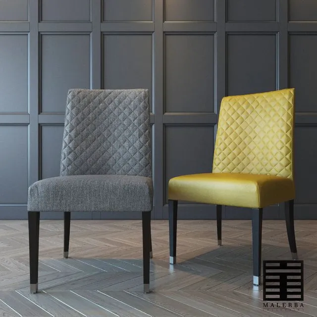 Malerba chair Red Carpet 3dsMax Model