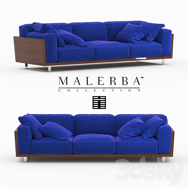 Malerba dresscode sofa. DC503 3DSMax File