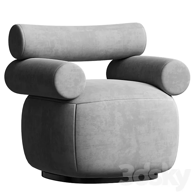 Mallow Lounge Chair large by Labofa 3DSMax File