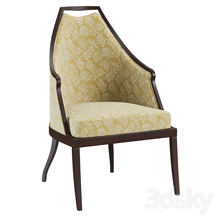 Malmaison Armchair by Bakerfurniture 3DS Max Model