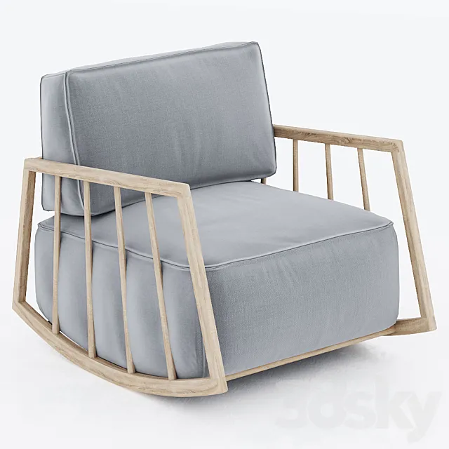 Mama rocking chair 3DS Max Model