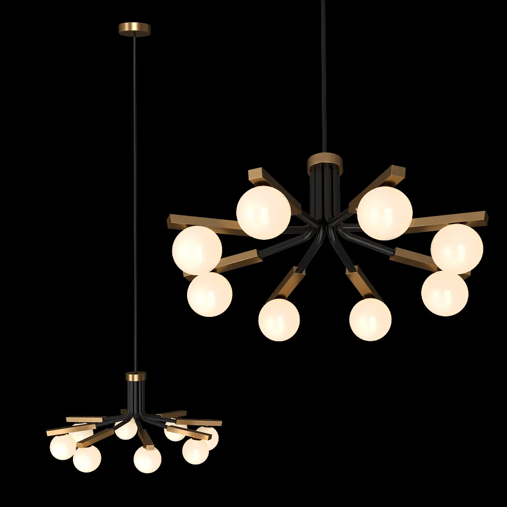 Mambo Unlimited Ideas – Ceiling lamp Globe Suspension 3ds Max