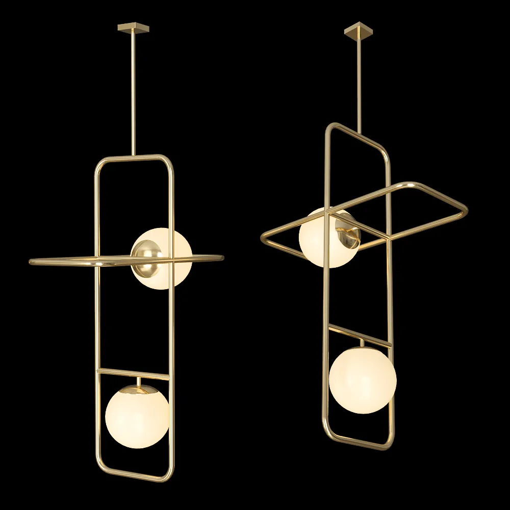 Mambo Unlimited Ideas – Ceiling lamp Link Suspension II 3ds Max