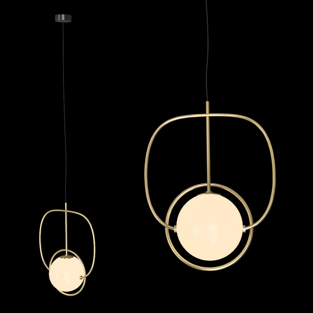 Mambo Unlimited Ideas – Ceiling lamp Loop 3ds Max