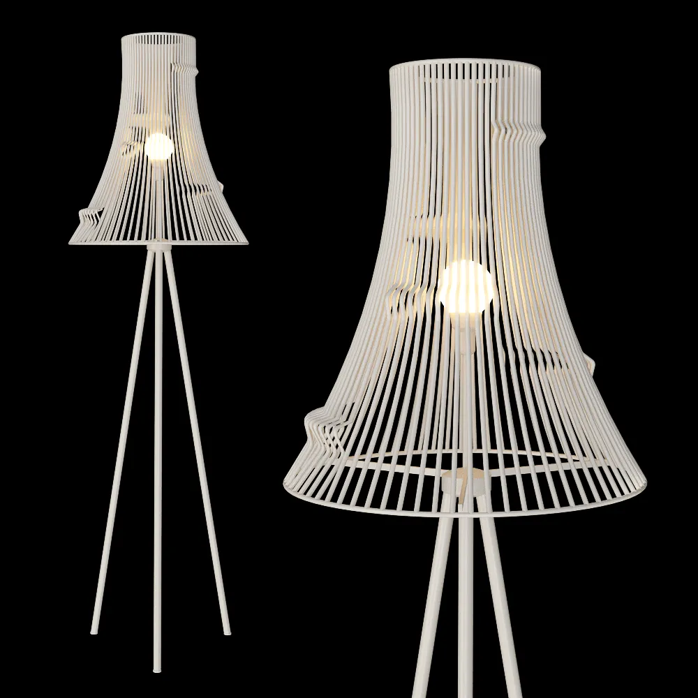 Mambo Unlimited Ideas – Floor lamp Extrude 3ds Max