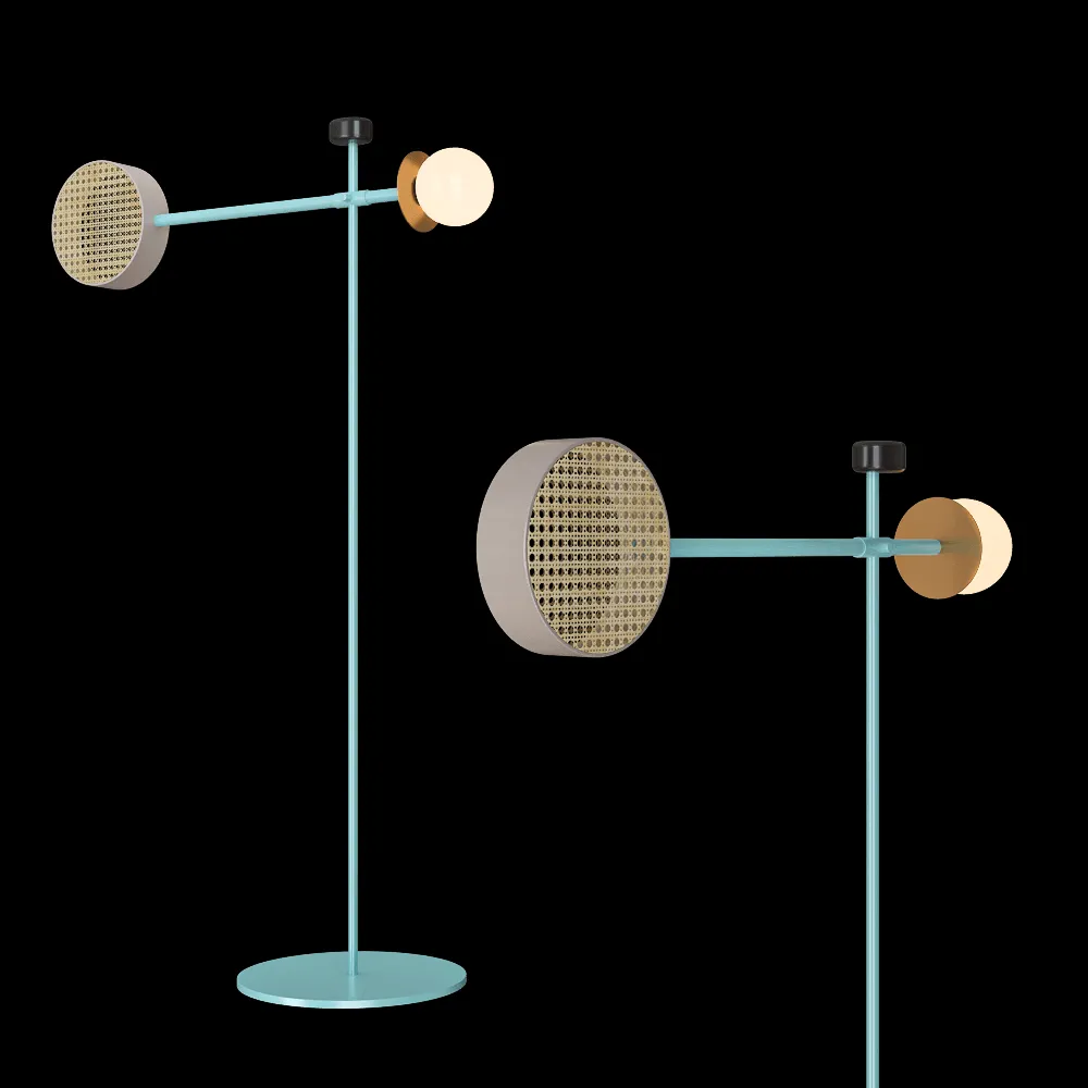 Mambo Unlimited Ideas – Floor lamp Monaco 3ds Max