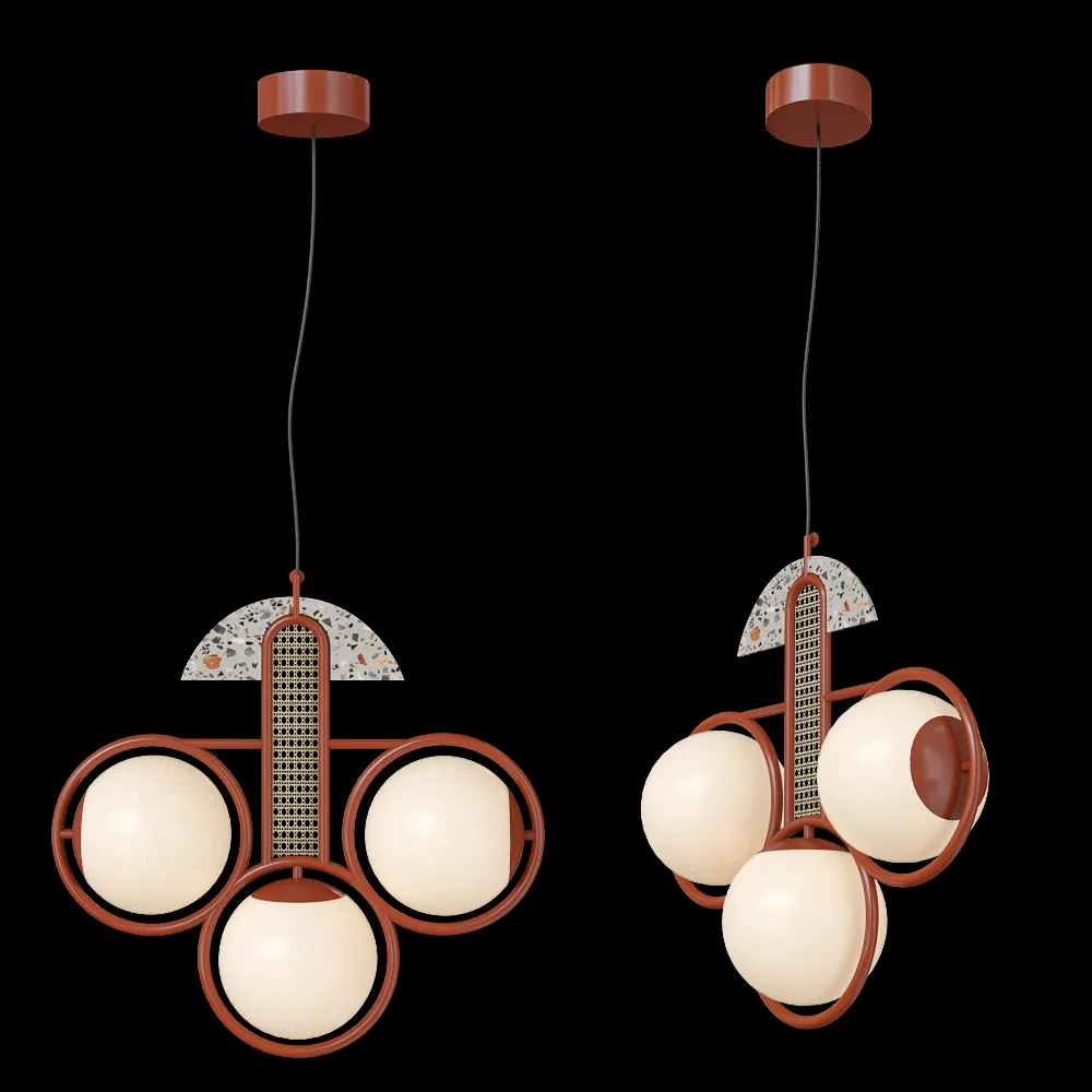 Mambo Unlimited Ideas – Pendant lamp FRAME I 3ds Max