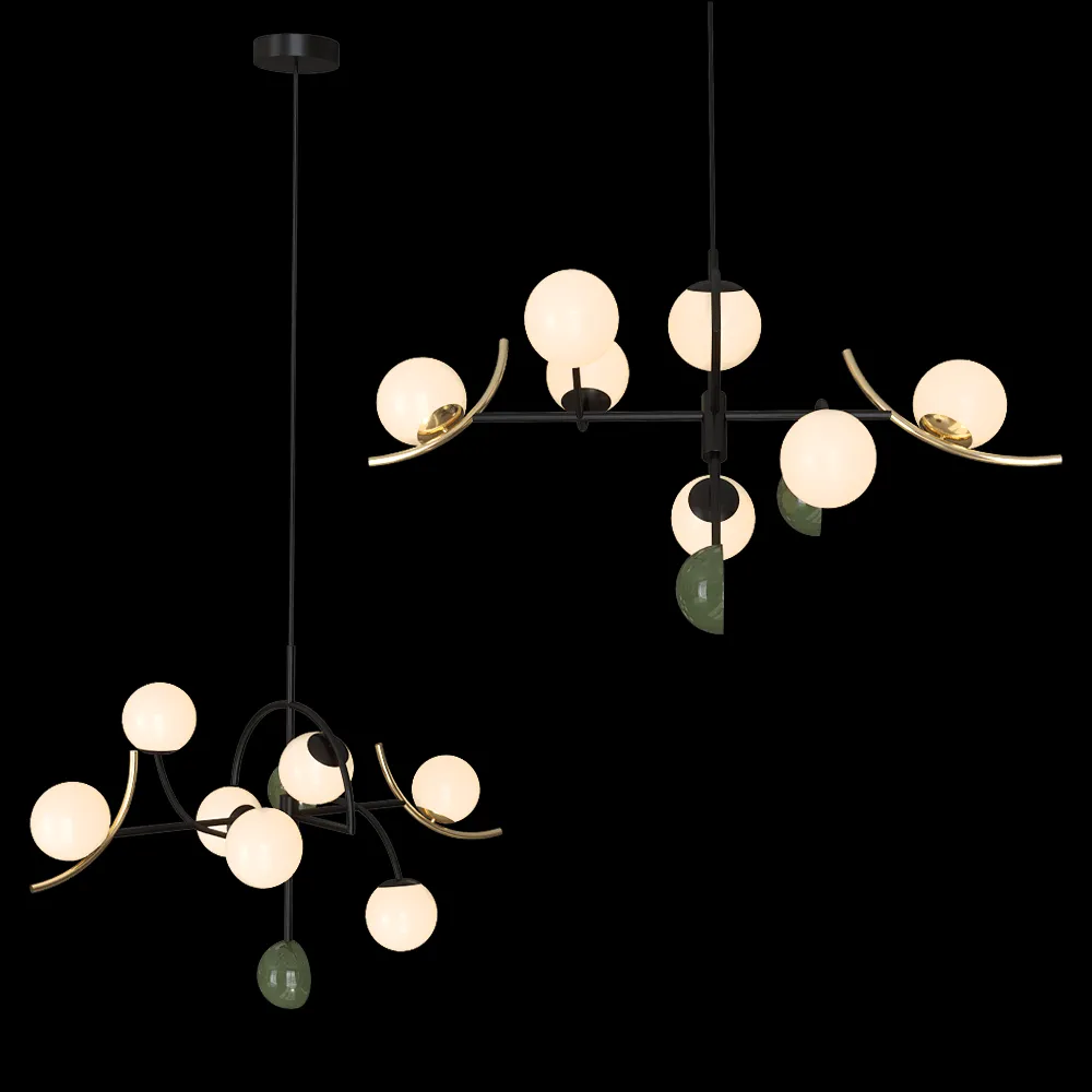 Mambo Unlimited Ideas – Pendant lamp Helio 3ds Max