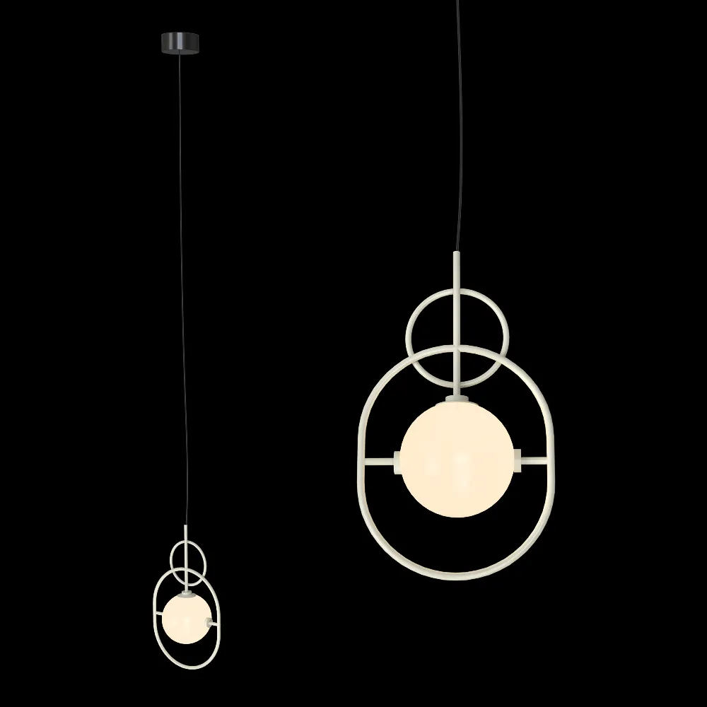 Mambo Unlimited Ideas – Pendant lamp Loop II 3ds Max