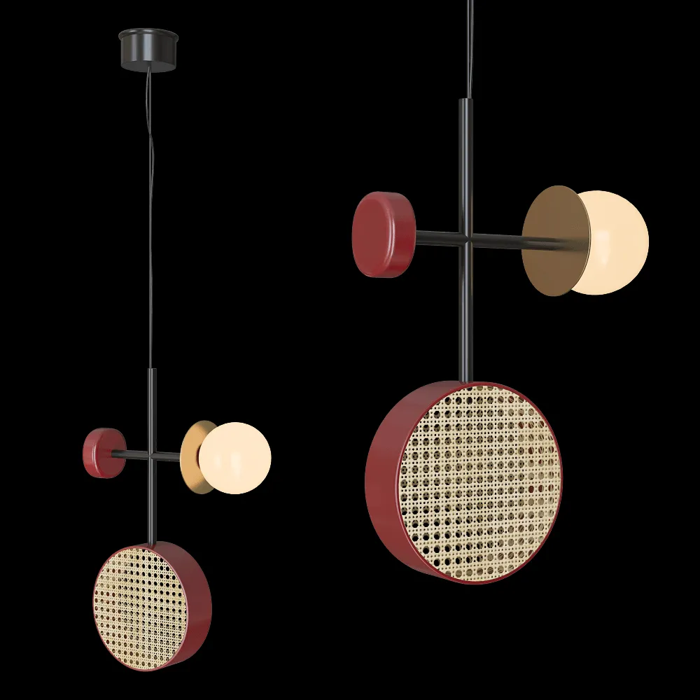 Mambo Unlimited Ideas – Pendant lamp Monaco III 3ds Max