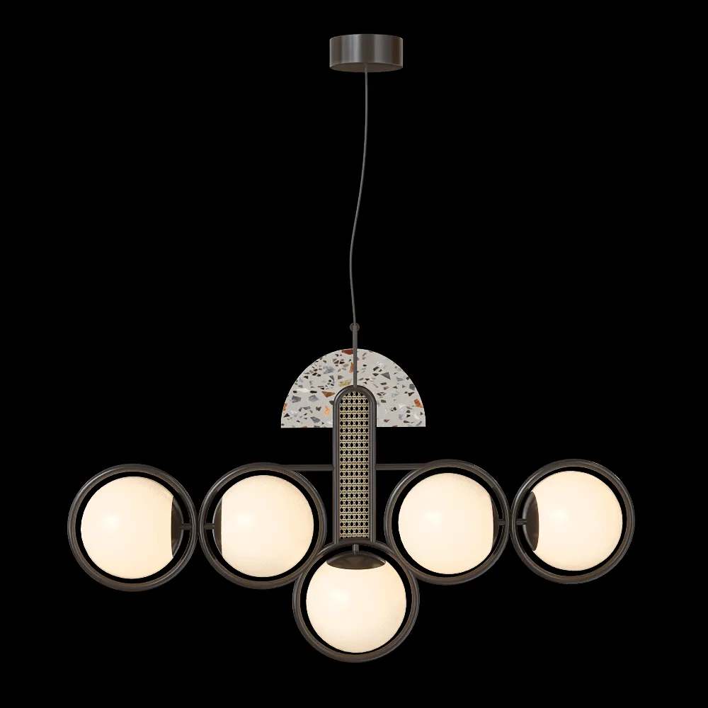 Mambo Unlimited Ideas – Suspension Lamp Frame 3ds Max