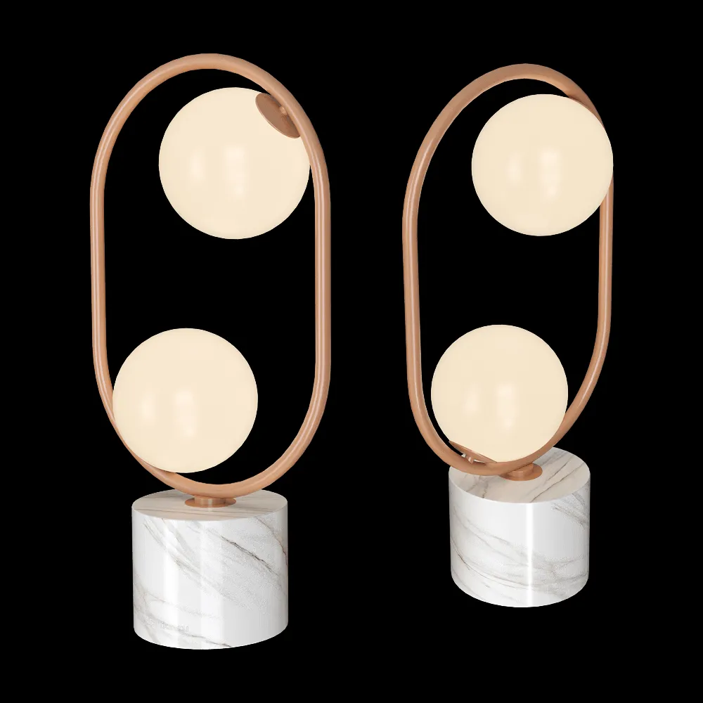 Mambo Unlimited Ideas – Table lamp Loop I 3ds Max