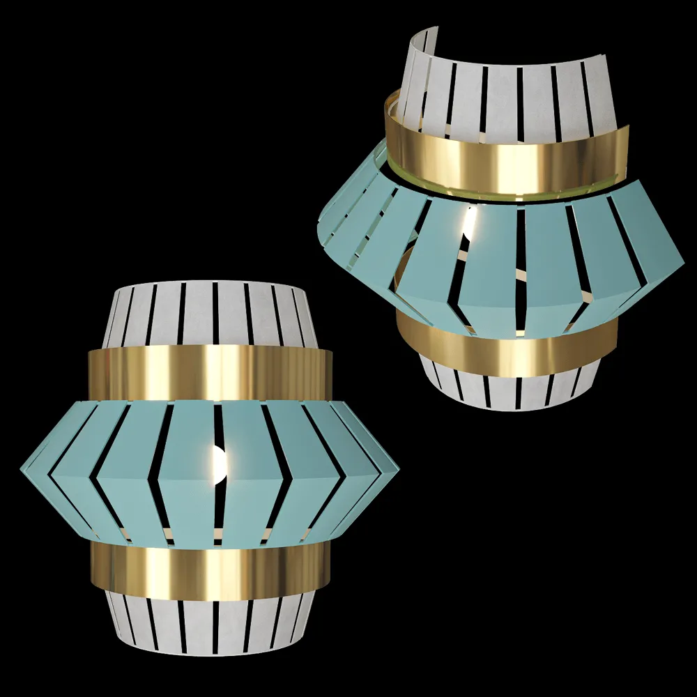 Mambo Unlimited Ideas – Wall lamp Comb 3ds Max