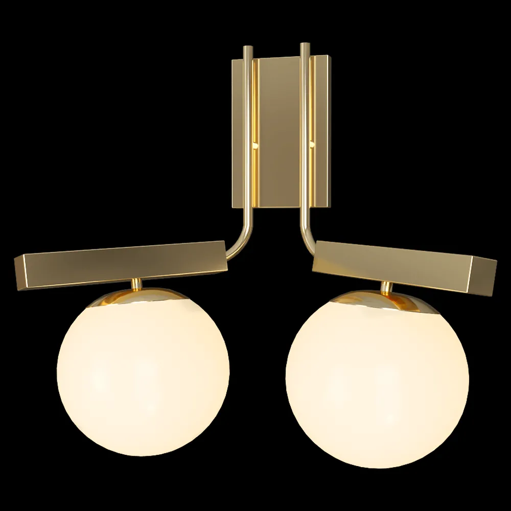 Mambo Unlimited Ideas – Wall lamp Globe I 3ds Max