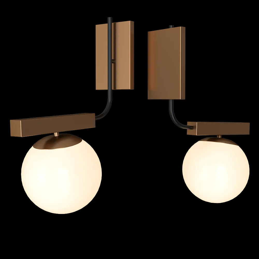 Mambo Unlimited Ideas – Wall lamp Globe wall 3ds Max