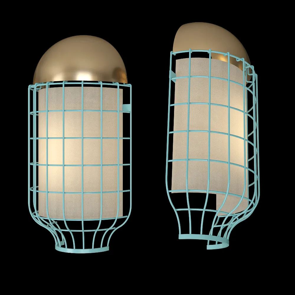 Mambo Unlimited Ideas – Wall lamp Magnolia 3ds Max