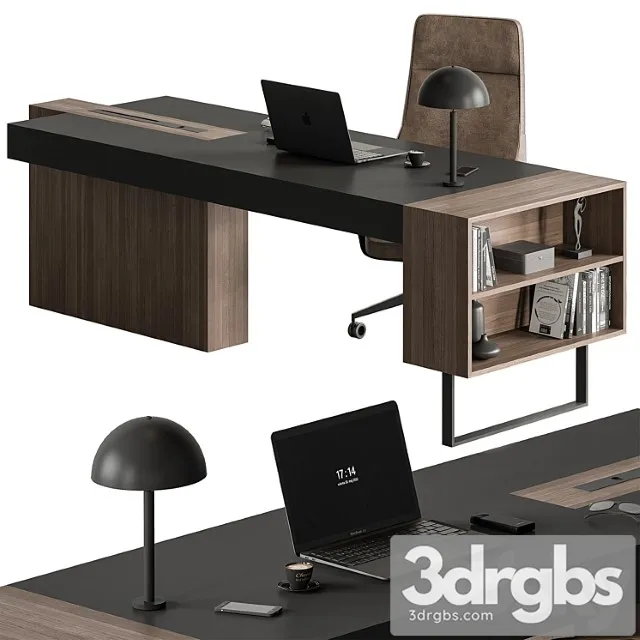 Manager Set Office Furniture 467 3dsmax Download