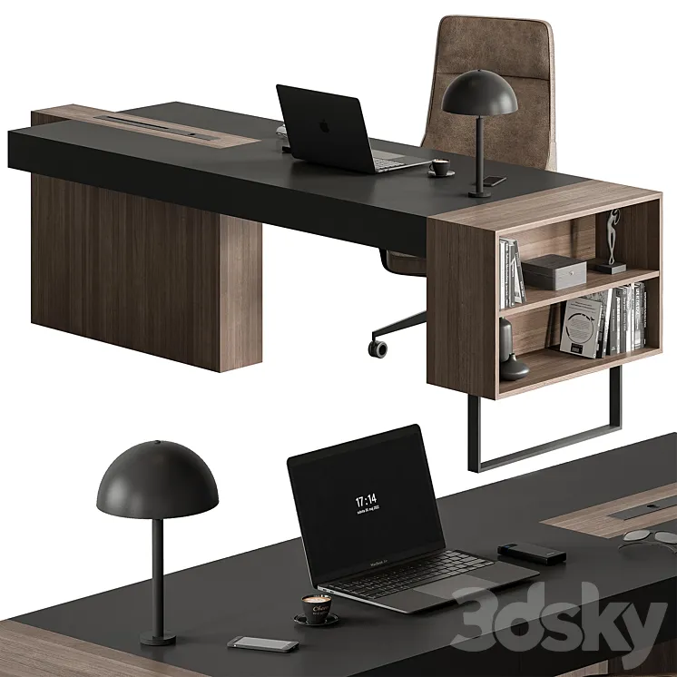 Manager Set – Office Furniture 467 3DS Max Model