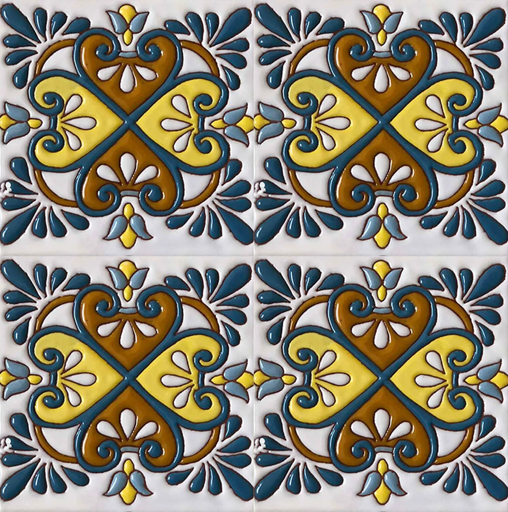 Mane Tiles – D-001-W (14×14) 3ds Max