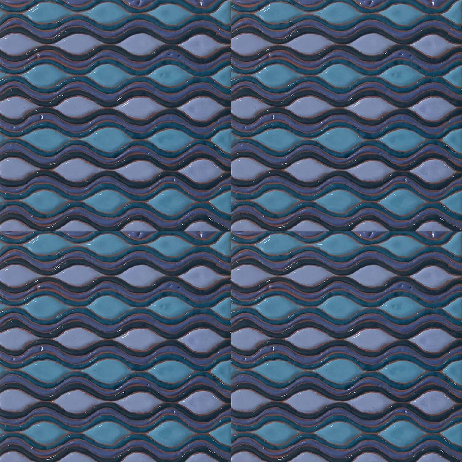 Mane Tiles – D-0036-B (14×14) 3ds Max