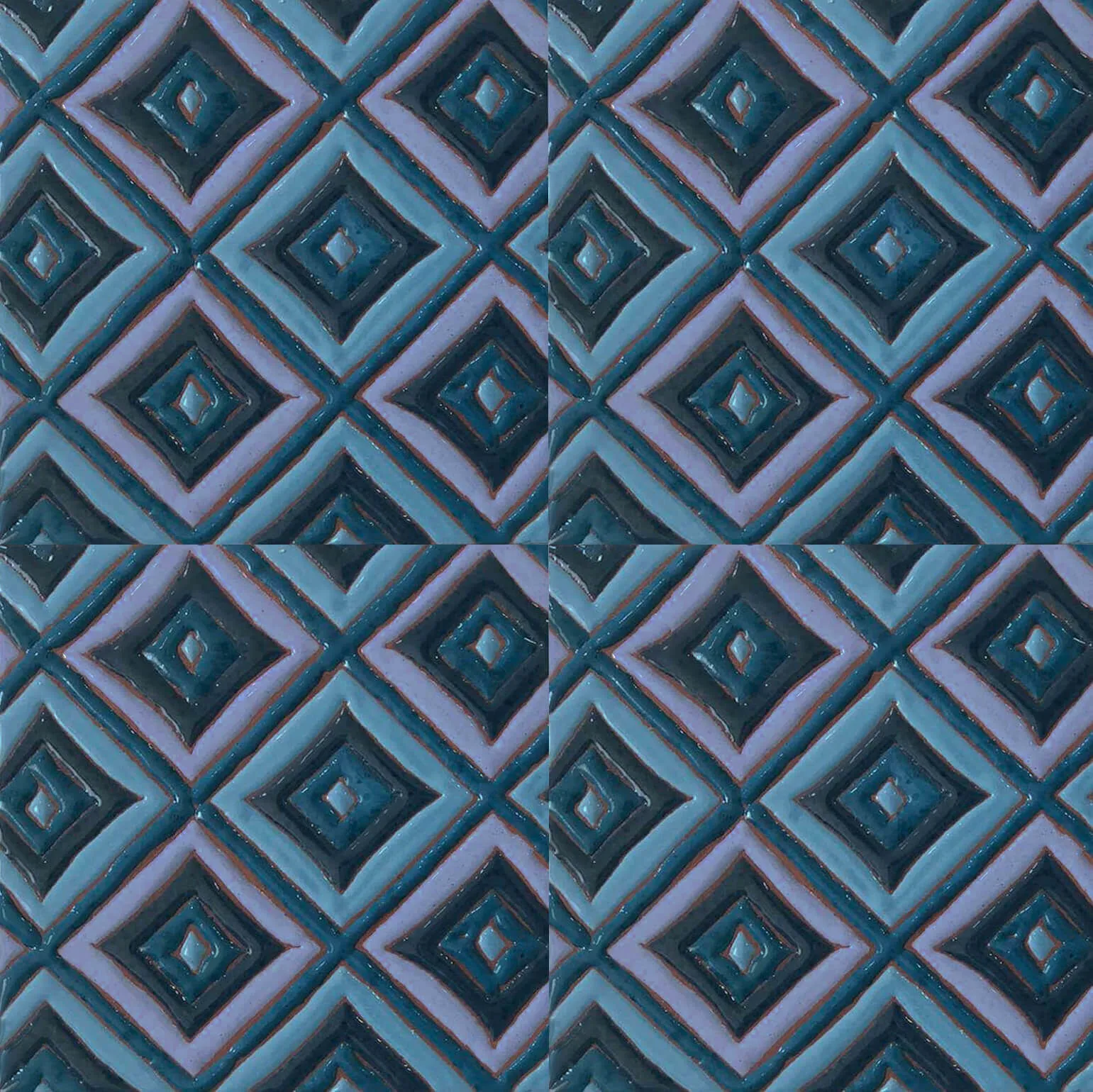 Mane Tiles – D-0039-B (14×14) 3ds Max