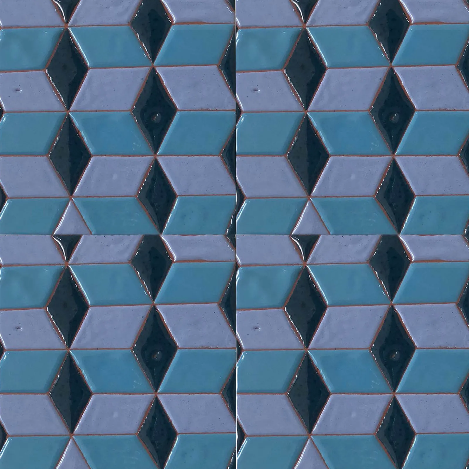 Mane Tiles – D-0058-B (14×14) 3ds Max