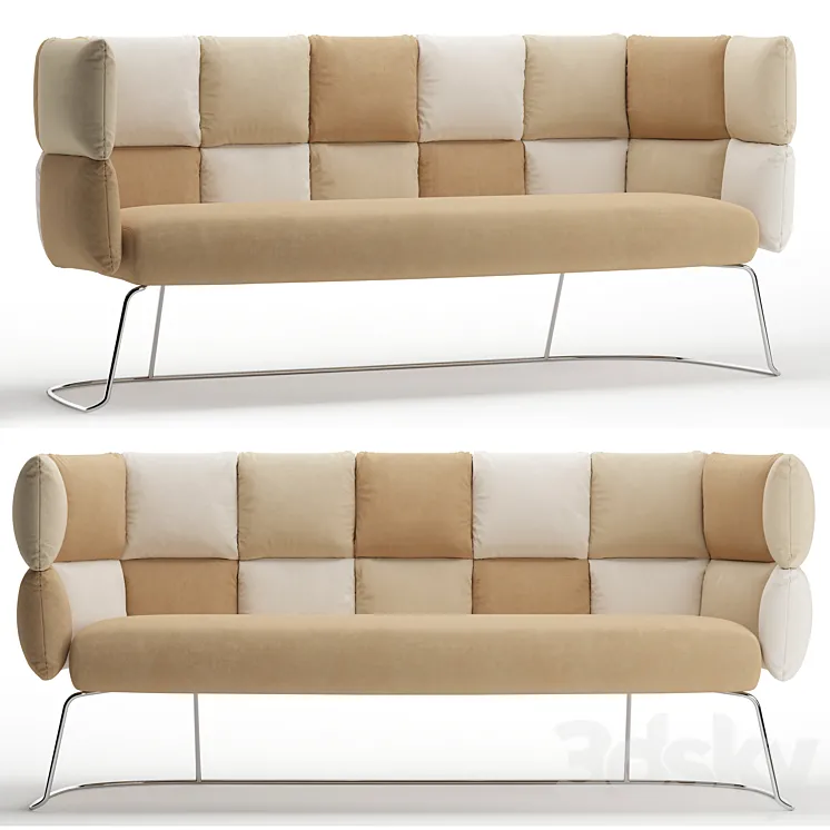 Manerba Undecided Sofa 3DS Max