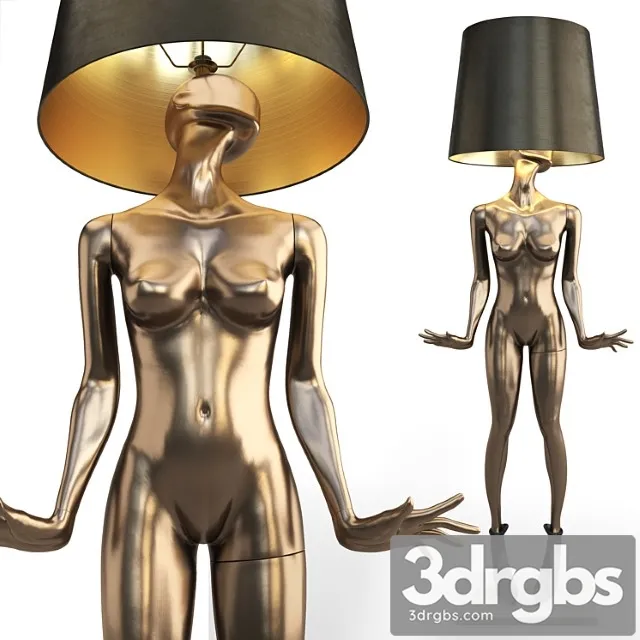 Mannequin Floor Lamp Frederika 3dsmax Download