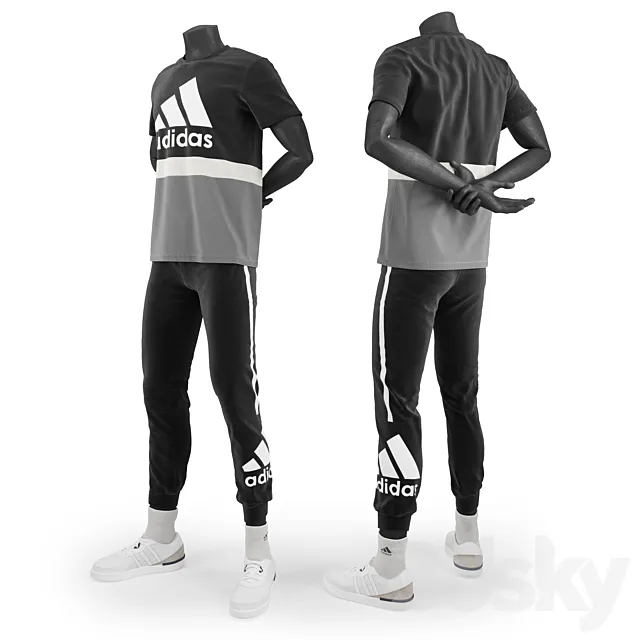 Mannequin. tracksuit 3DSMax File