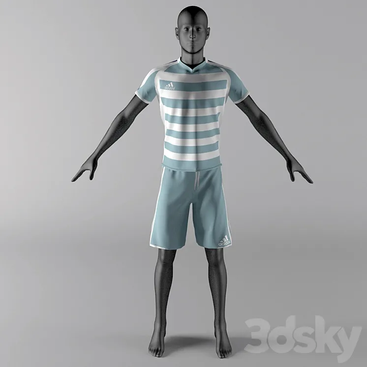 Mannequin with clothes 3DS Max