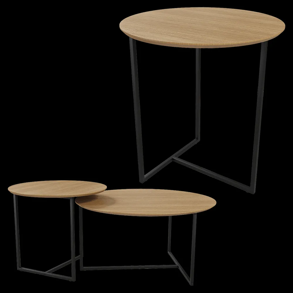 Mano Factory – Coffee table Evan 3ds Max