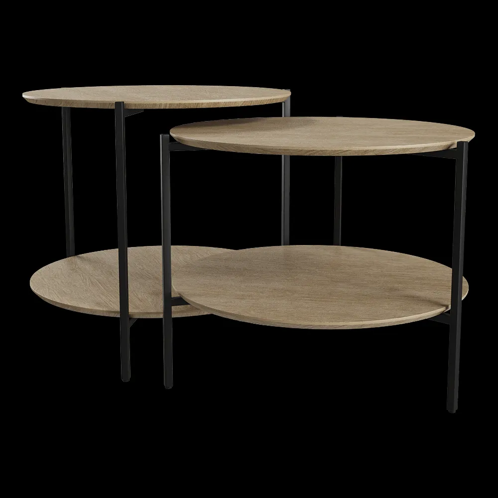 Mano Factory – Coffee tables William X2 3ds Max