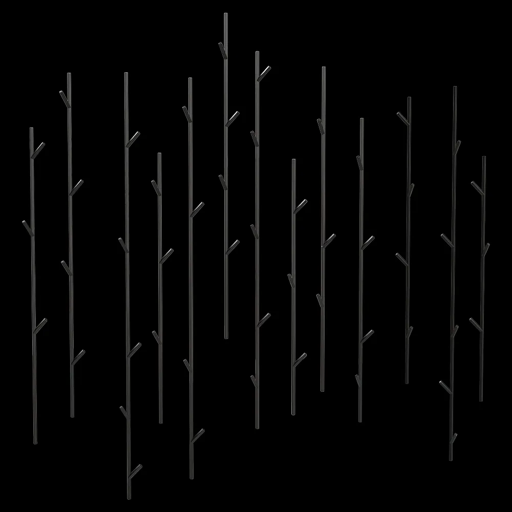 Mano Factory – Set of hangers BIRCH GROVE 3ds Max