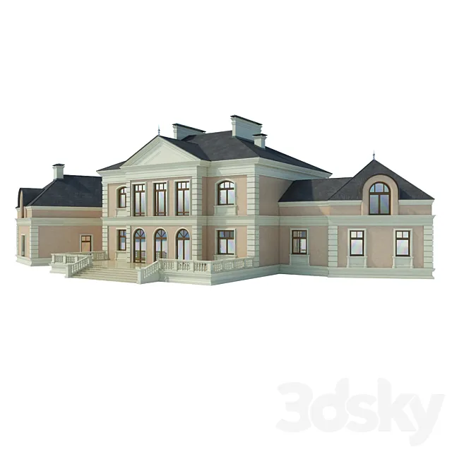 Mansion 3ds Max