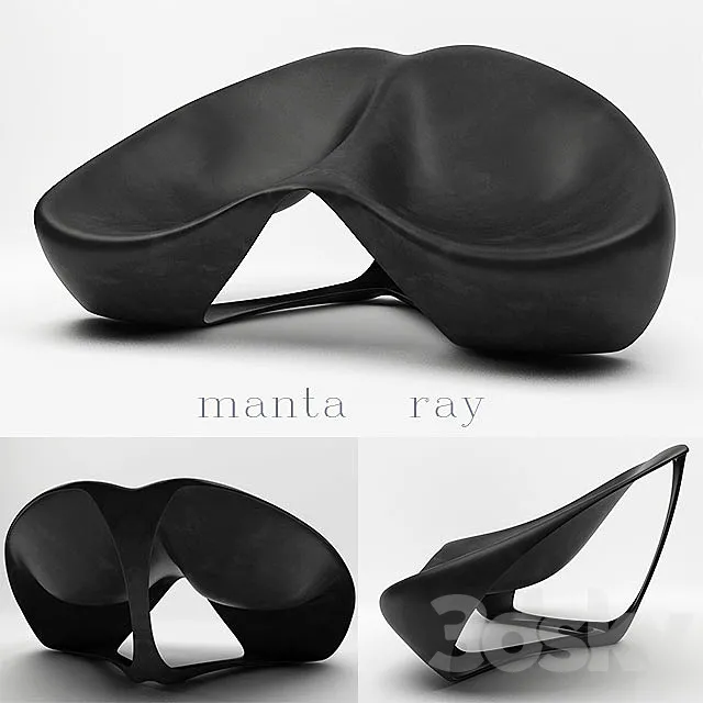 Manta ray chair 3DSMax File
