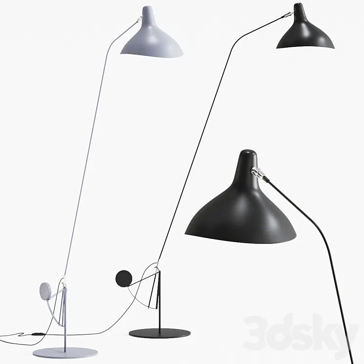 Mantis Bs1 B Bl by Dcw Editions Floor Lamp 3DS Max